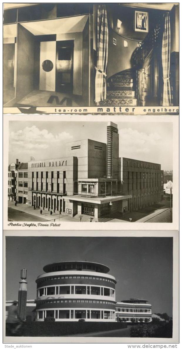 Architektur U. A. Bauhaus, Neue Sachlichkeit Lot Mit 9 Ansichtskarten I-II - Unclassified
