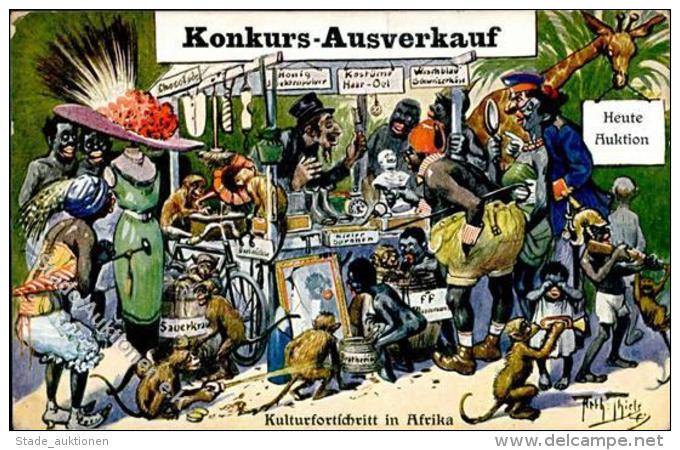 THIELE,Arthur - FED 492 - KOLONIEN Kulturfortschritt In Afrika" Mit JUDE! I-II" - Ohne Zuordnung