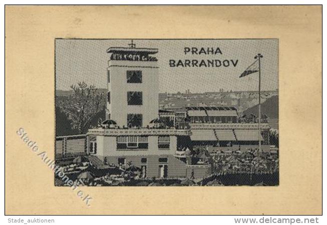 Seide Gewebt Praha Barrandov (Prag) Tschechien Künstler-Karte I-II Soie - Unclassified