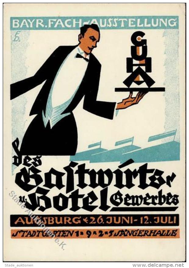 Ausstellung Augsburg (8900) Des Gastwirts Und Hotelgewerbes Expo - Unclassified