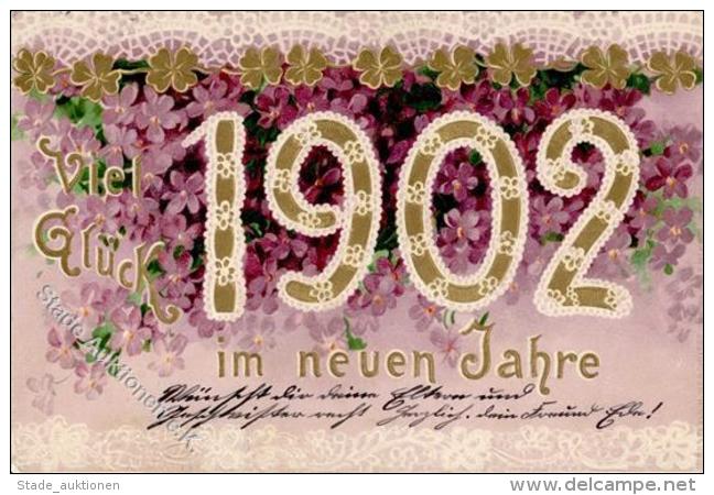 Jahreszahl 1902 Prägedruck I-II - Unclassified