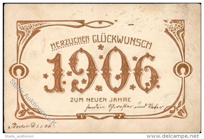 Jahreszahl 1906 Prägedruck I-II - Unclassified