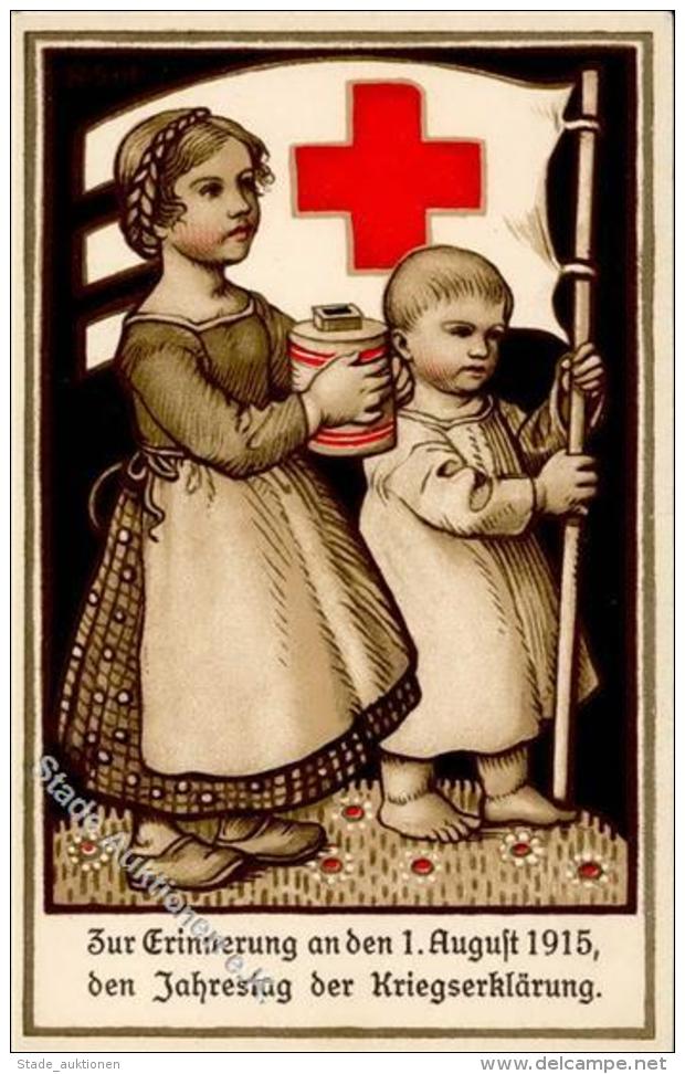 Rotes Kreuz Nürnberg (8500) Kinder Künstler-Karte I-II - Red Cross