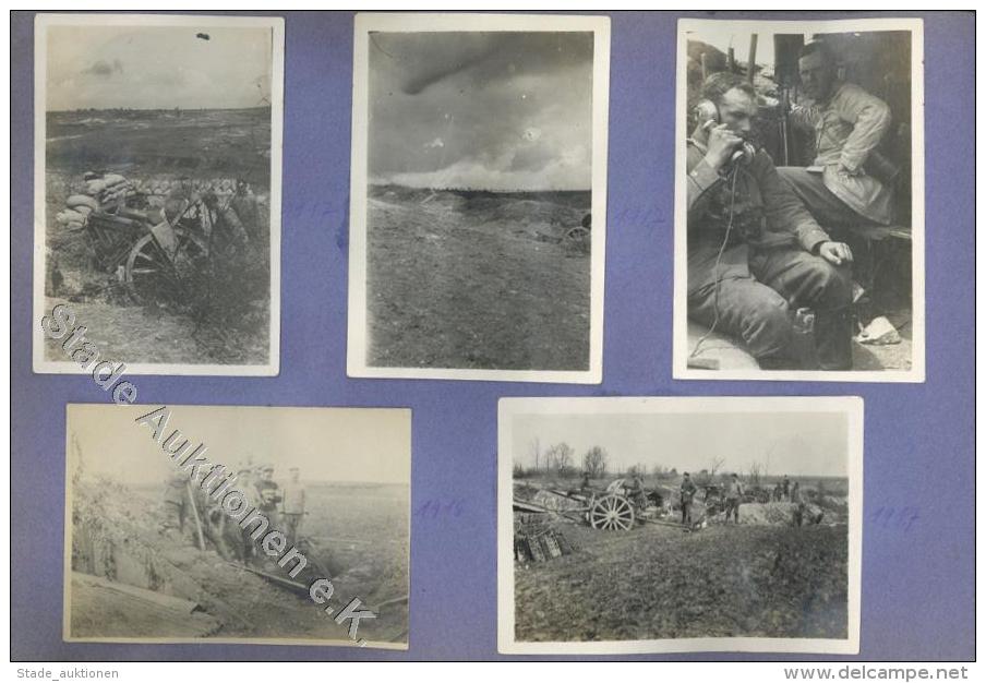 WK I Album Mit über 100 Fotos Davon über 40 Militärisch Der Rest Privatfotos Nach Dem Krieg I-II - Unclassified