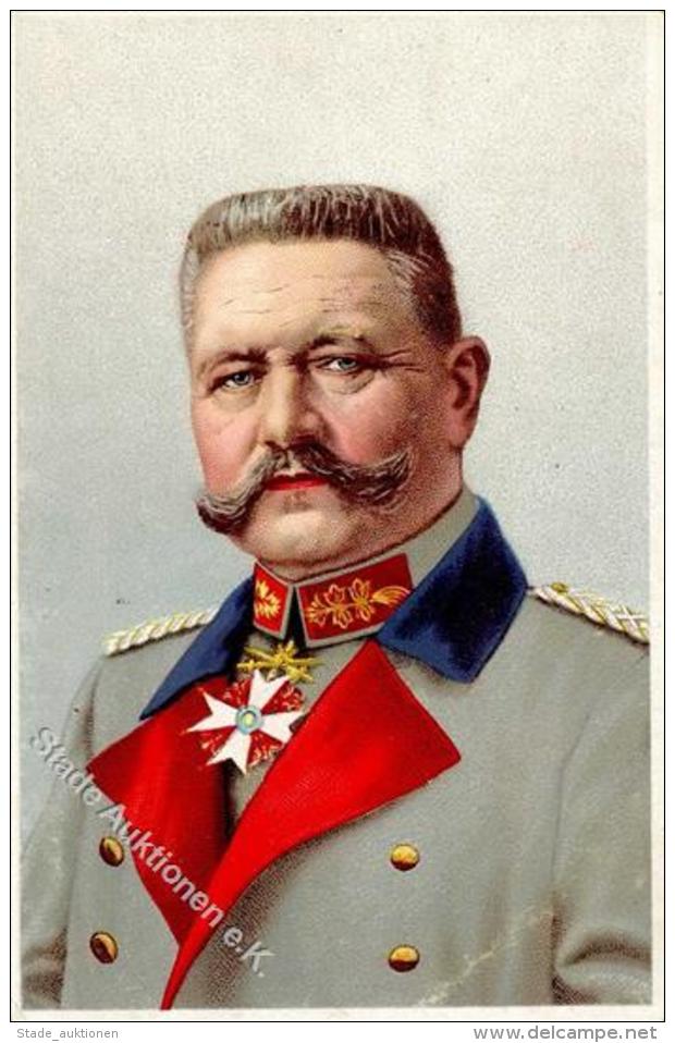 Feldpost WK I Bayern, 1916, Viol. L2 SB./E.B.Bay.Landw.J.R.5", Auf Farbiger FP-Portraitkarte (Hindenburg), Aus Metz (9.1 - Unclassified