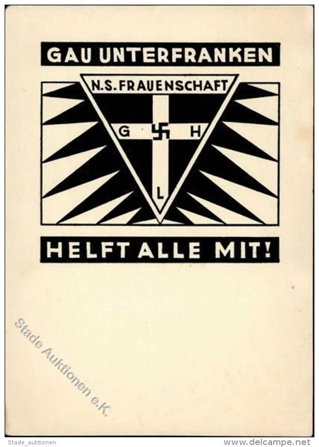 WK II NS-FRAUENSCHAFT - GAU UNTERFRANKEN I-II - Unclassified