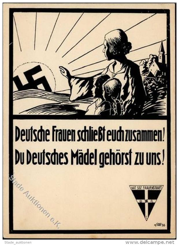 WK II NS-FRAUENSCHAFT - Prop-Ak Sign. 1932 I - Unclassified