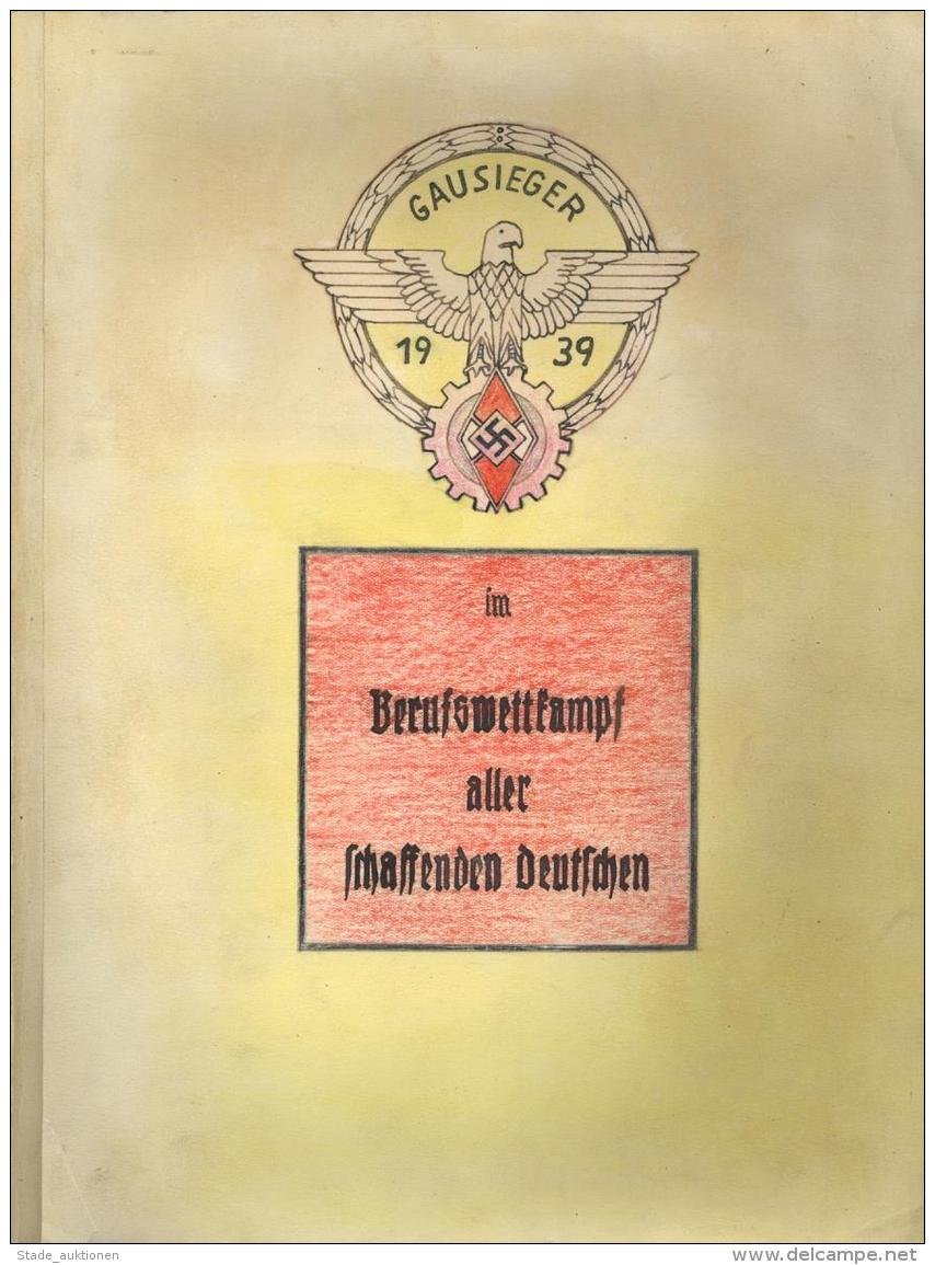 WK II RAD Gausieger 1939 Nachlass Mit Diversen Unterlagen U. A. Wehrpass Arbeitsbuch Belege Und Fotos I-II - Unclassified