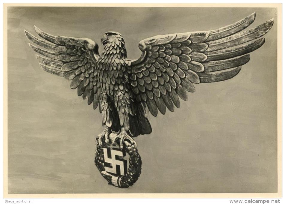 WK II Reichsadler 2 Fotos 23,5x16,5 Cm U. 23,5x14,8 Cm I-II - Unclassified