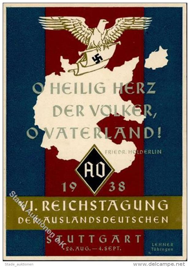 WK II Stuttgart (7000) VI Reichstagung Der Auslandsdeutschen WK II I-II - Unclassified