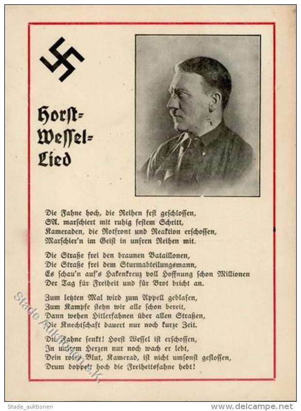 HORST WESSEL LIED WK II - Mit Hitler 1933 I - Unclassified