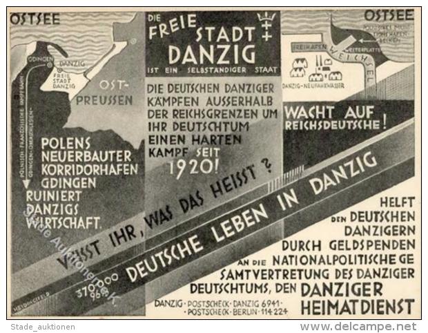 DANZIGS KAMPF - Bild 4 Deutsche Leben In Danzig" I" - Unclassified