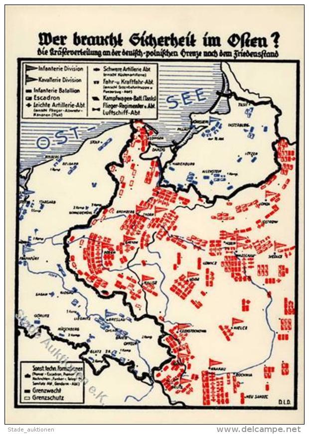 NS-LANDKARTE Wer Braucht SICHERHEIT Im OSTEN?" I" - Unclassified