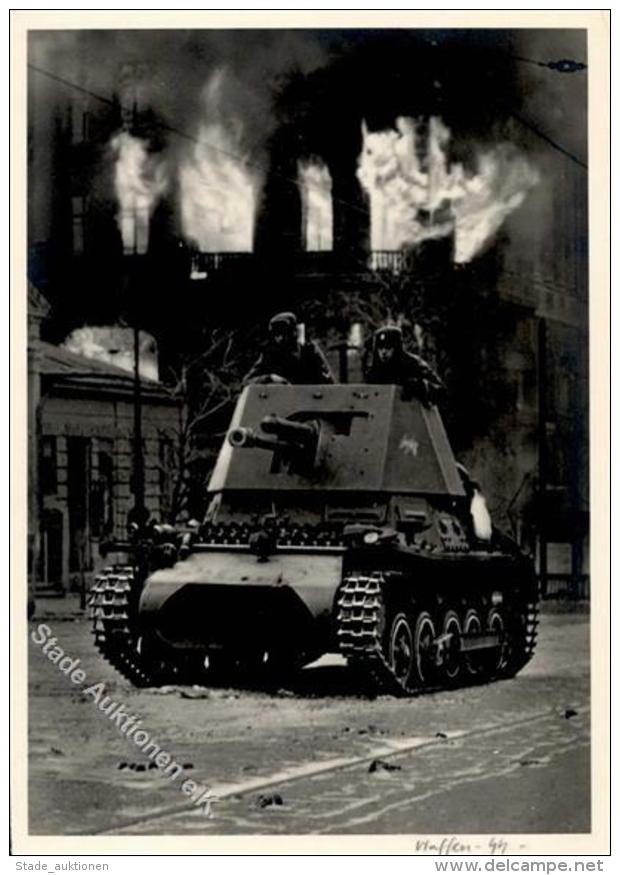 SS Usere Waffen SS Panzer WK II  Foto AK I-II Réservoir - Unclassified