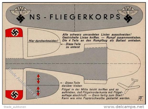 NS-FLIEGERKORPS WK II - FLIEGER-HJ - NSFK-STURM (grau) I - Zonder Classificatie