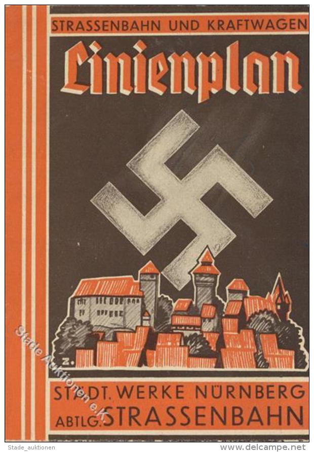 REICHSPARTEITAG NÜRNBERG WK II - LINIENPLAN D. Städt. Werke Nürnberg I - Unclassified