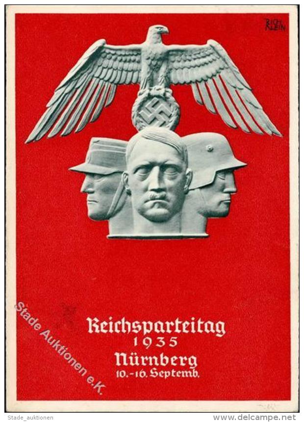 RP NÜRNBERG 1935 WK II - Festpostkarte Mit S-o I - Unclassified