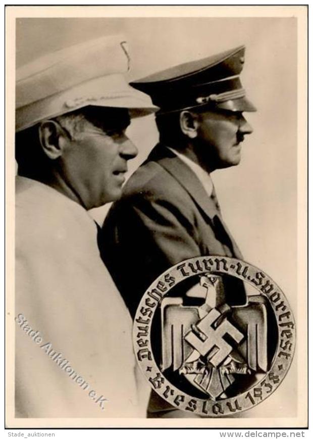 BRESLAU - DEUTSCHES TURNFEST 1938 Mit S-o Hitler I - Unclassified