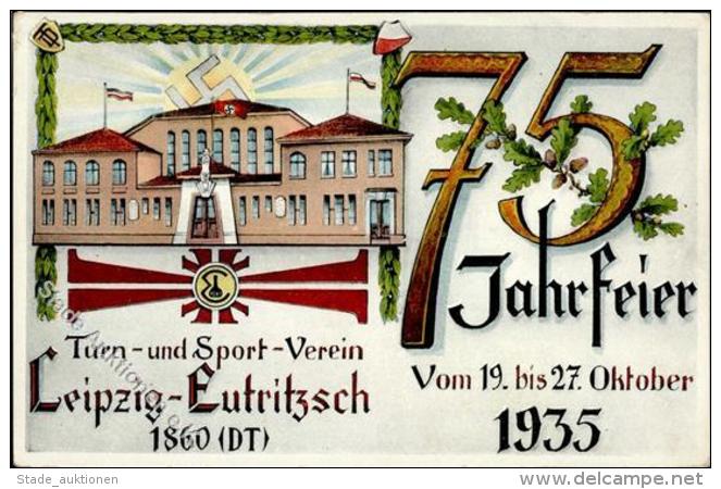 LEIPZIG-EUTRITZSCH - 75 Jahre TURN- Und SPORTVEREIN 1935" I" - Unclassified