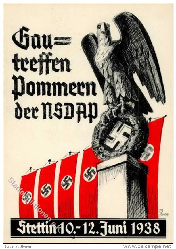 STETTIN - GAUTREFFEN POMMERN Der NSDAP 1938 Mit S-o I - Unclassified