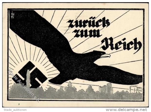 SAARBEFREIUNG 1935 - Zurück Zum REICH" Mit S-o I R!" - Unclassified