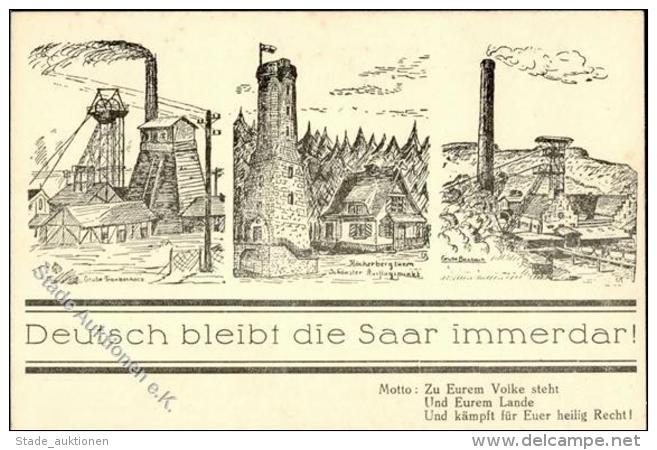 SAARBEFREIUNG 1935 - GRUBE FRANKENHOLZ - GRUBE BEXBACH I - Unclassified