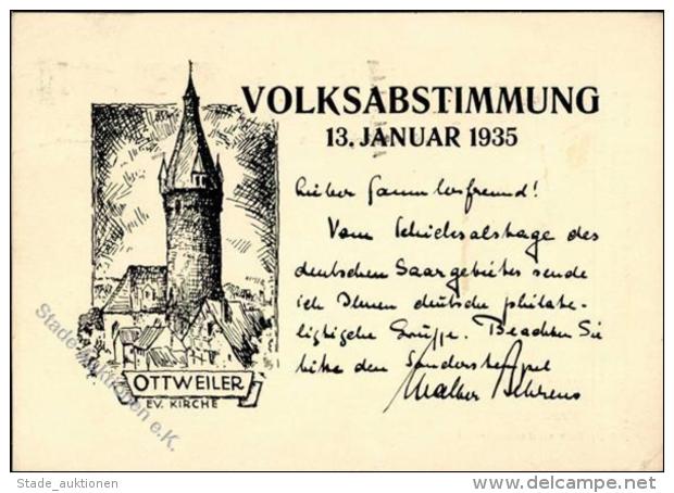 SAARBEFREIUNG 1935 - OTTWEILER S-o I - Unclassified