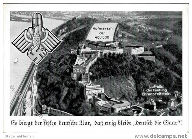 SAARBEFREIUNG 1935 - SAAR-TREUEKUNDGEBUNG KOBLENZ  1934 I - Unclassified