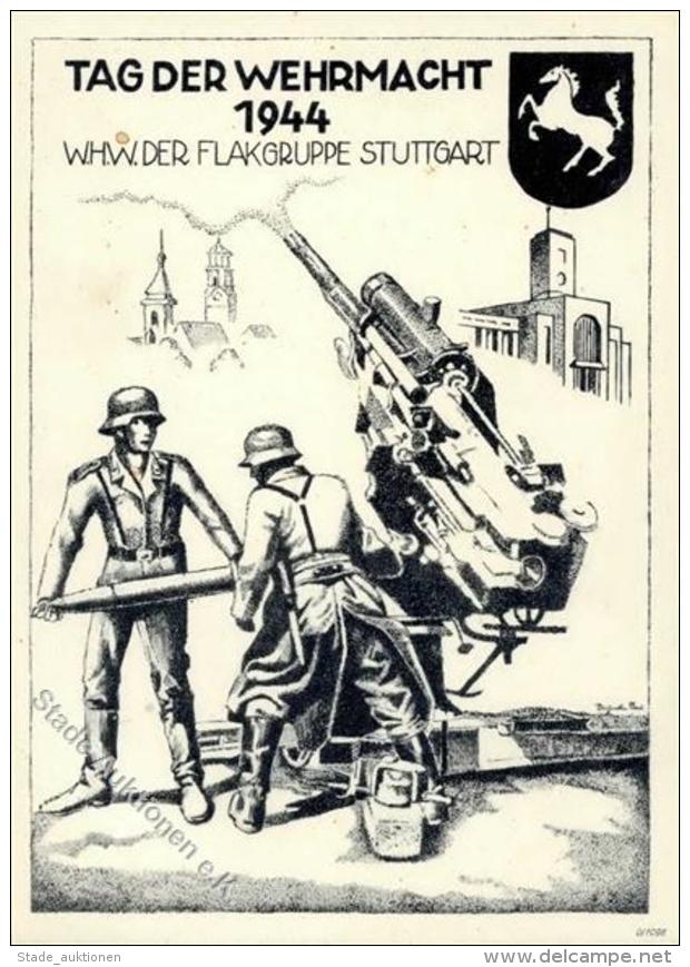 TAG Der WEHRMACHT STUTTGART 1944 - FLAKGRUPPE STUTTGART I - Unclassified
