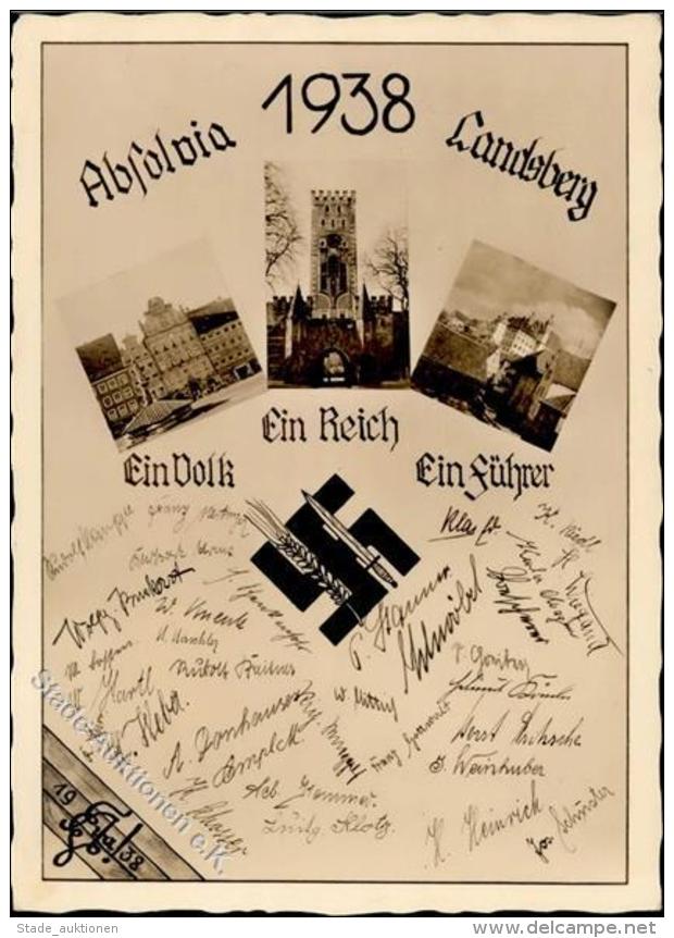 NS-STUDENTIKA - LANDSBERG 1938" I" - Unclassified