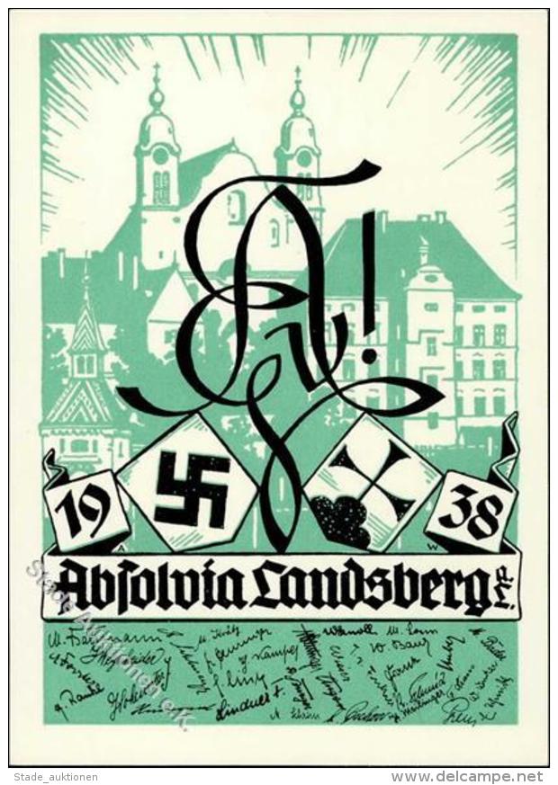 NS-STUDENTIKA - LANDSBERG Am Lech 1938 I - Unclassified