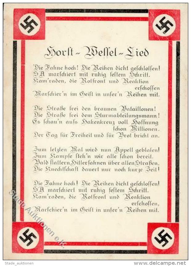 Propaganda WK II Horst Wessel Lied II (Eckbug) - Unclassified