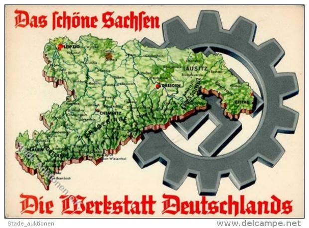 Propaganda WK II WK II Das Schöne Sachsen I-II - Unclassified