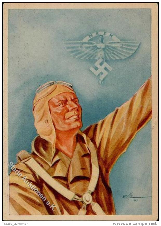 NS-FLIEGERKORPS - Prop-Ak Sign. 1941 I - Unclassified