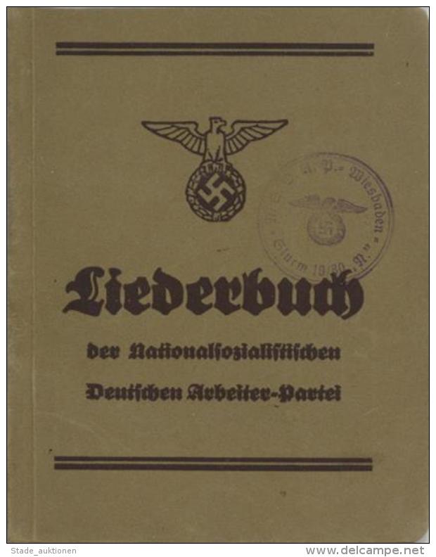 Soldatenlieder Liederbuch Der NSDAP 1934 Zentralverlag Der NSDAP Franz Eher Nachf. 96 Seiten I-II - Unclassified