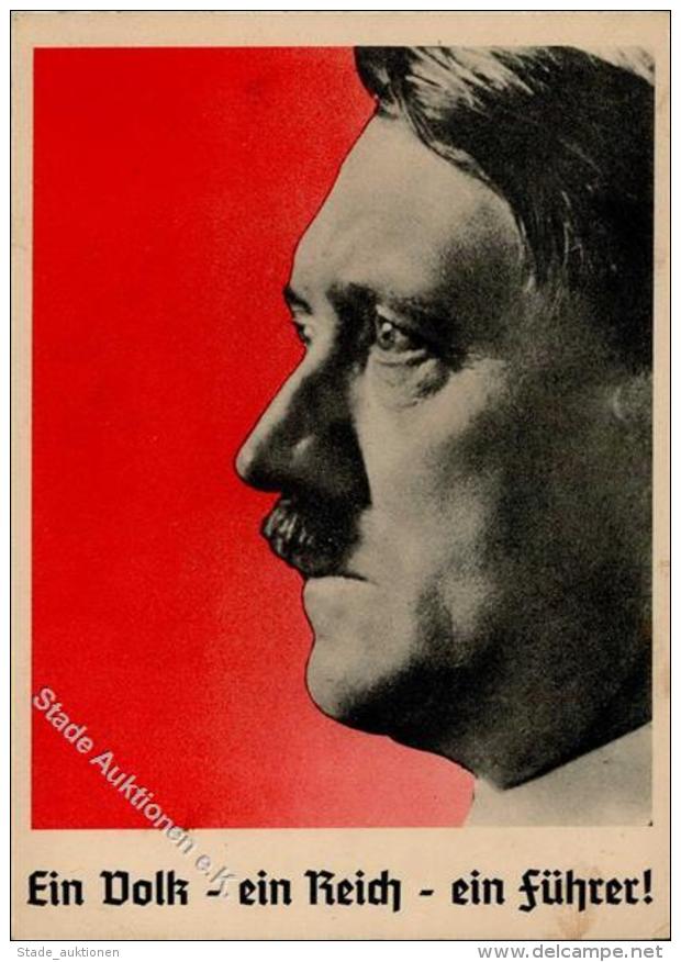 HITLER - Propagandablatt Auf GSK Geklebt! I-II - Non Classificati