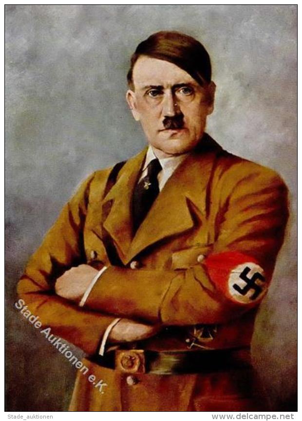 Hitler WK II Künstlerkarte I-II - Zonder Classificatie