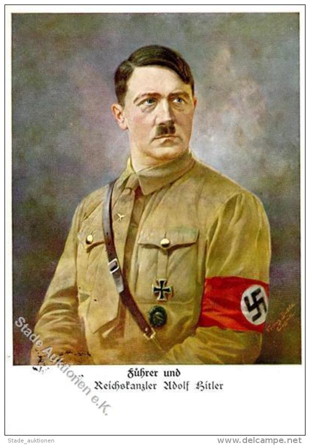 Hitler WK II Sign. Dudde, Franz Künstlerkarte I-II - Non Classificati
