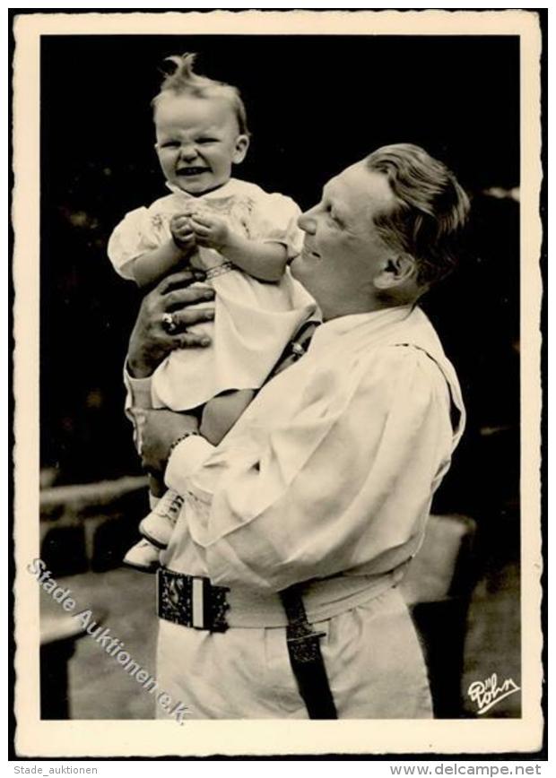 Göring WK II Mit Tochter Edda Foto AK I-II - Unclassified