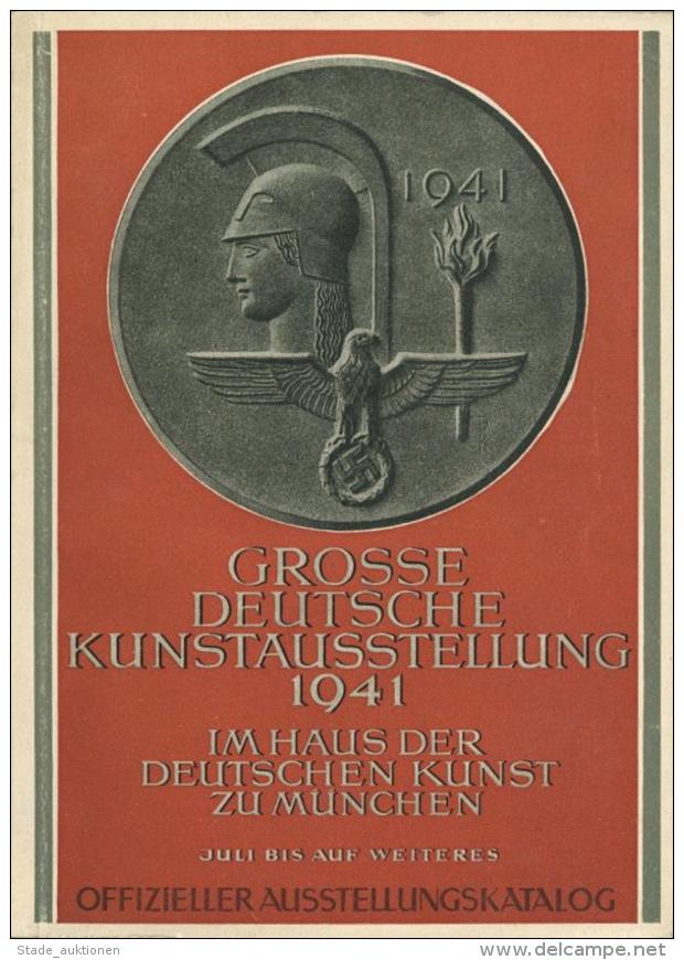 HDK Buch Grosse Deutsche Kunstausstellung 1941 Offizieller Ausstellungskatalog Sehr Viele Abbildungen I-II - Unclassified