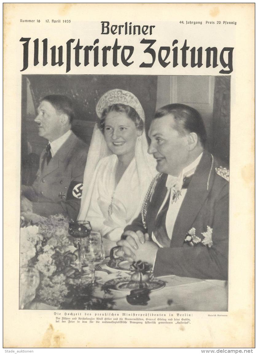 Buch WK II Berliner Illustrierte Zeitung April 1935 Verlag Ullstein Viele Abbildungen I-II Journal - Unclassified