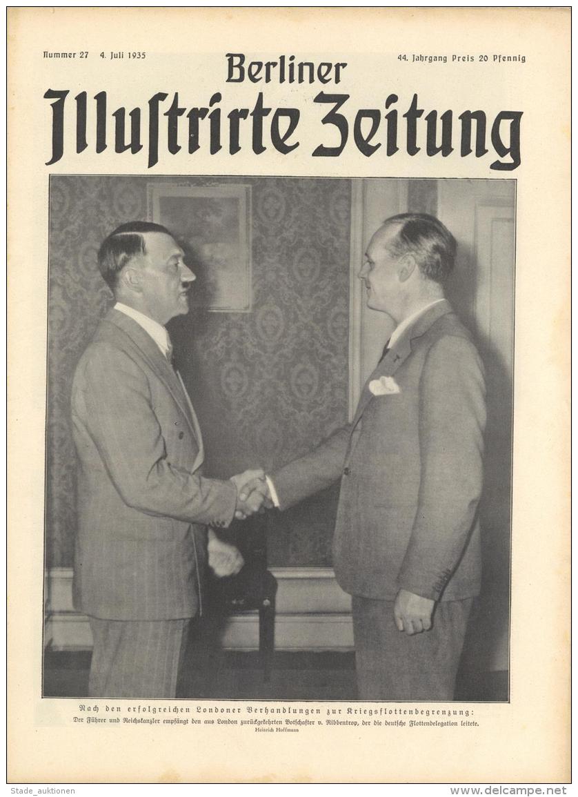 Buch WK II Berliner Illustrierte Zeitung Juli 1935 Verlag Ullstein Viele Abbildungen I-II Journal - Unclassified