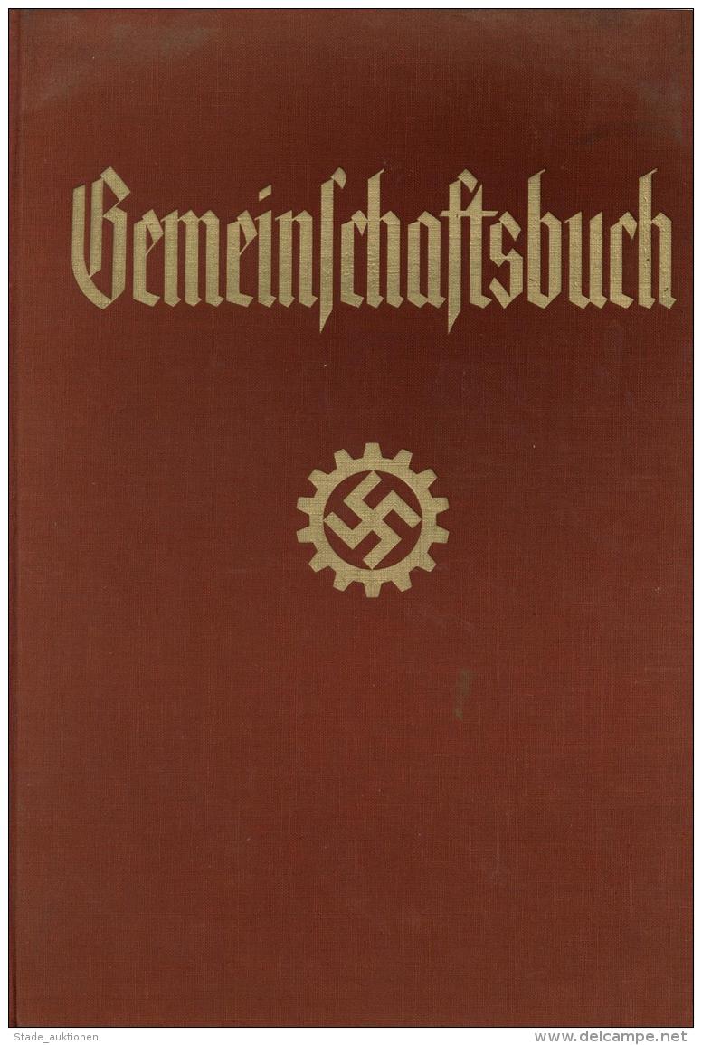 Buch WK II Gemeinschaftsbuch Deutsche Arbeitsfront Einige Eintragungen II (Feuchtigkeitsspuren) - Unclassified