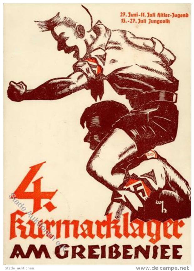 DROSSEN - HITLER-JUGEND-JUNGVOLK 4. KURMARKLAGER 1938" I R!R!" - Unclassified