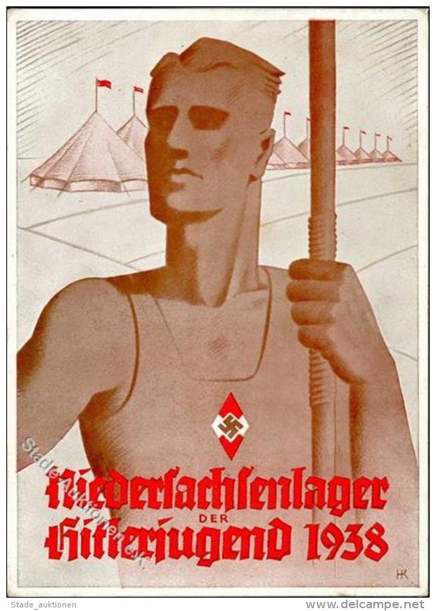 NIEDERSACHSENLAGER Der HITLER-JUGEND 1938 - I-II - Unclassified