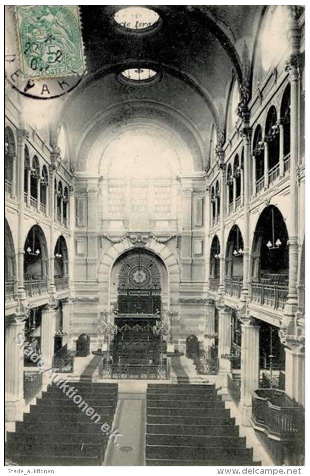 Synagoge Paris (75000) Frankreich Innenansicht I-II Synagogue - Unclassified