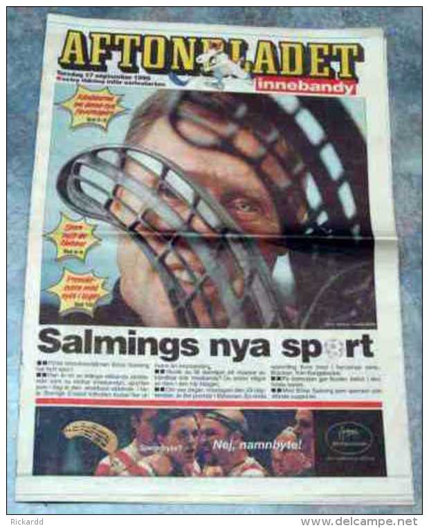 Aftonbladet Innebandy 17 September 1998 - Langues Scandinaves