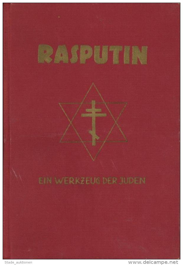 Judaika Buch Rasputin Ein Werkzeug Der Juden Kummer, Rudolf Dr. 1939 Verlag Der Stürmer 202 Seiten I-II Judaisme - Jodendom