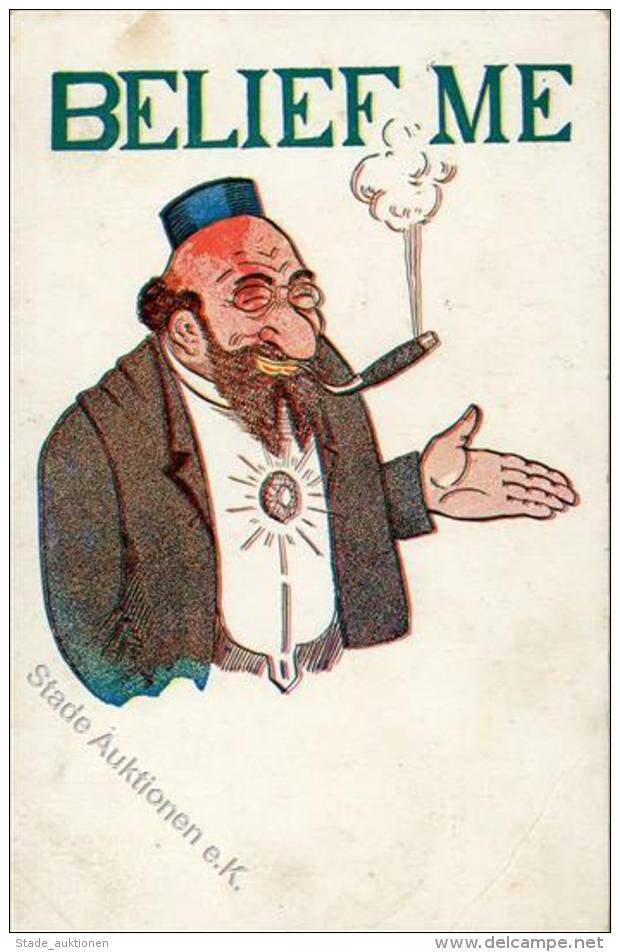Judaika Glaub Mir Karikatur I-II Judaisme - Jodendom