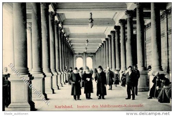 KARLSBAD - Mühlbrunnen-Kolonnade Mit Juden!, I - Jewish